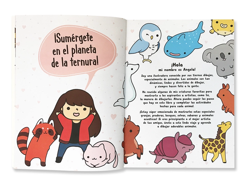 LIBRO COMO DIBUJAR ANIMALES LINDOS - ANGELA NGUYEN - 9