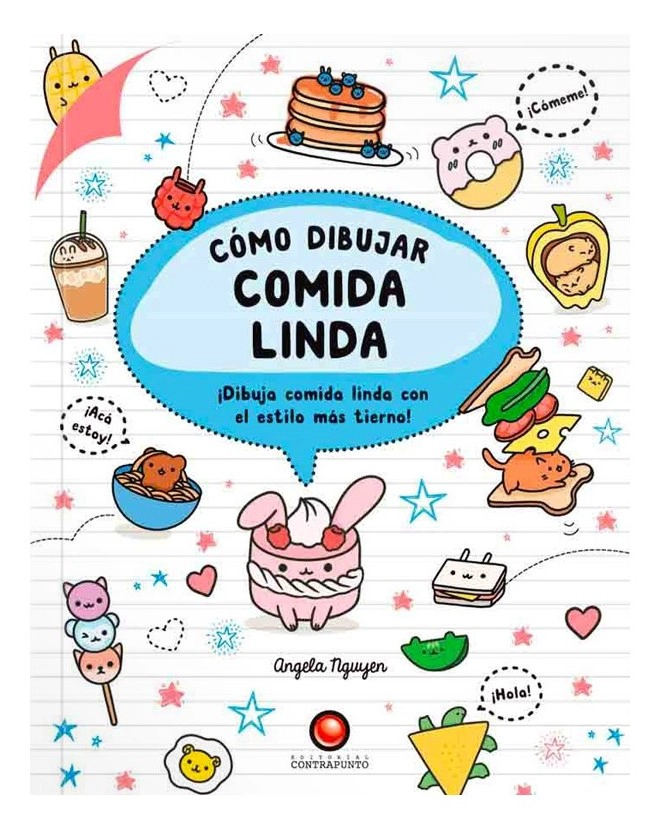 LIBRO COMO DIBUJAR COMIDA LINDA NGUYEN ANGELA - 1