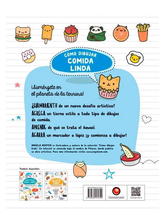 LIBRO COMO DIBUJAR COMIDA LINDA NGUYEN ANGELA - 2