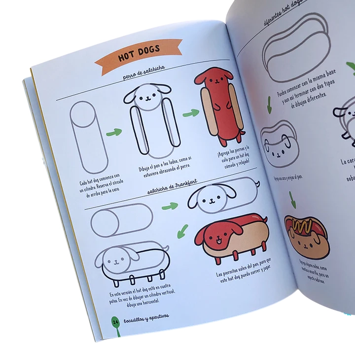 LIBRO COMO DIBUJAR COMIDA LINDA NGUYEN ANGELA - 3