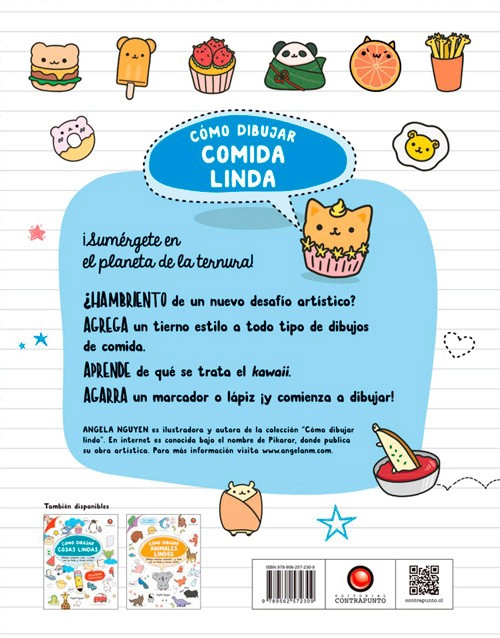LIBRO COMO DIBUJAR COMIDA LINDA NGUYEN ANGELA - 8