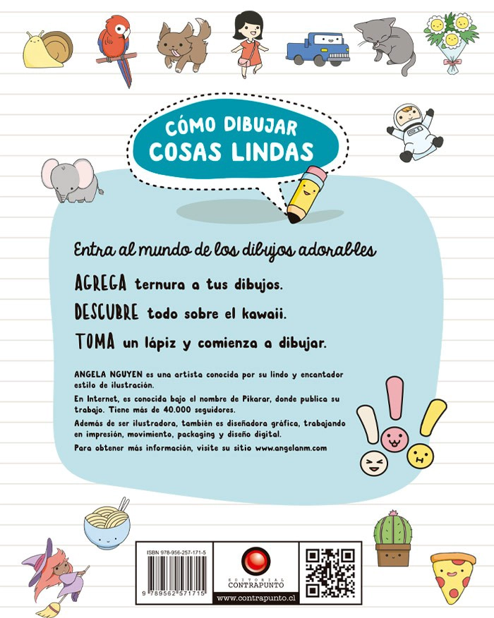 LIBRO COMO DIBUJAR COSAS LINDAS - ANGELA NGUYEN - 2