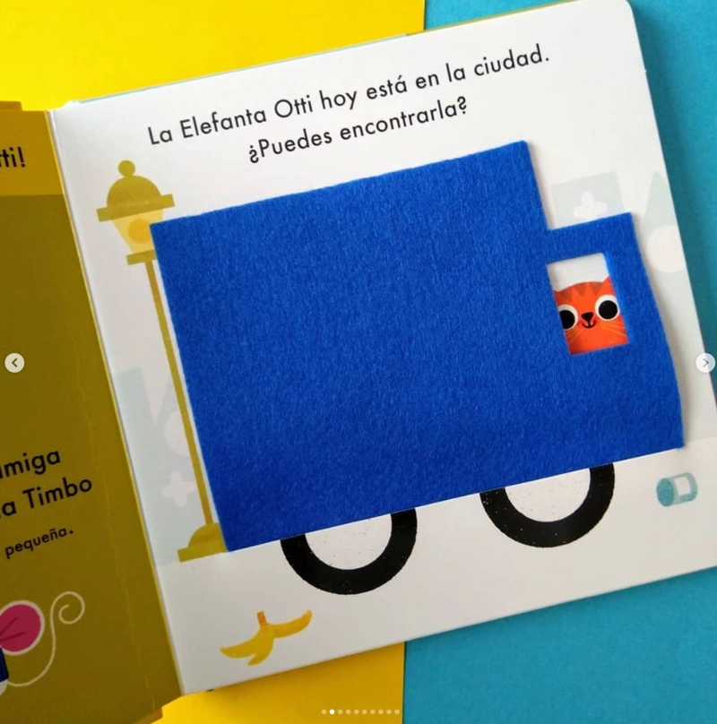 LIBRO CUENTOS INTERACTIVOS - LA ELEFANTA OTTI EN LA CIUDAD - MELISSA CROWTON - 2