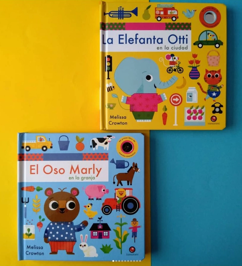 LIBRO CUENTOS INTERACTIVOS - LA ELEFANTA OTTI EN LA CIUDAD - MELISSA CROWTON - 5