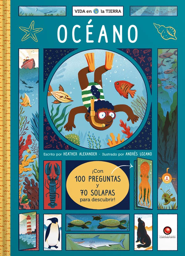 LIBRO VIDA EN LA TIERRA - OCÉANO - HEATHER ALEXANDER - 5