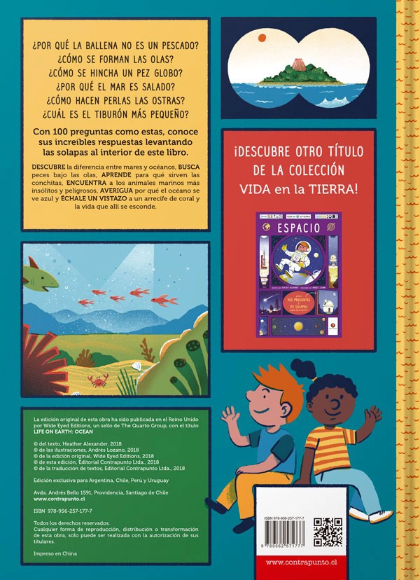 LIBRO VIDA EN LA TIERRA - OCÉANO - HEATHER ALEXANDER - 6