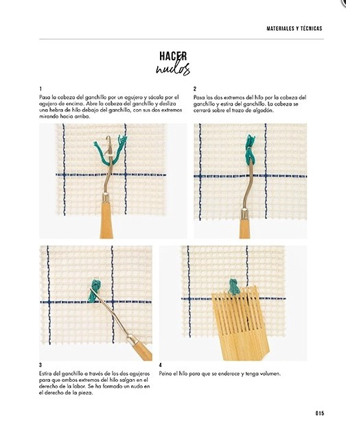 LIBRO DIY - PUNTO ANUDADO. TECNICAS Y PROYECTOS - JULIE ROBERT - 2