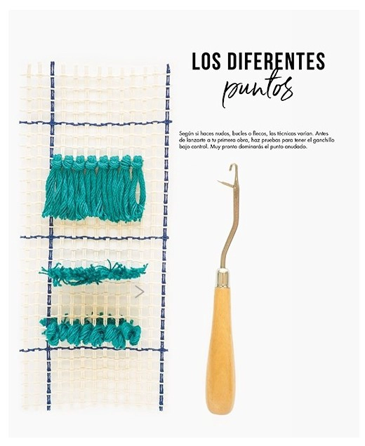 LIBRO DIY - PUNTO ANUDADO. TECNICAS Y PROYECTOS - JULIE ROBERT - 3