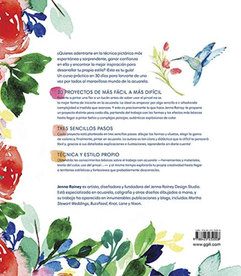 LIBRO 30 DIAS DE ACUARELA - JENNA RAINEY - 4