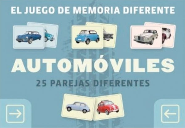 JUEGO DE MEMORIA DIFERENTE - AUTOMOVILES - 5