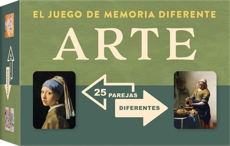 LIBRO JUEGO DE MEMORIA DIFERENTE - ARTE - VVAA - 1