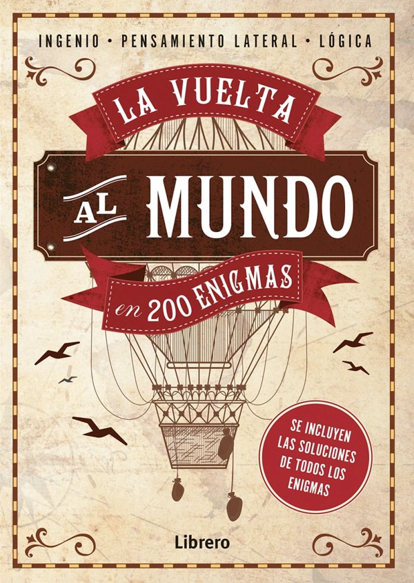LIBRO LA VUELTA AL MUNDO EN 200 ENIGMAS- DAN MOOREN - 1