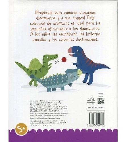 MI PRIMER LIBRO DE CUENTOS DE DINOSAURIOS - VVAA - 6