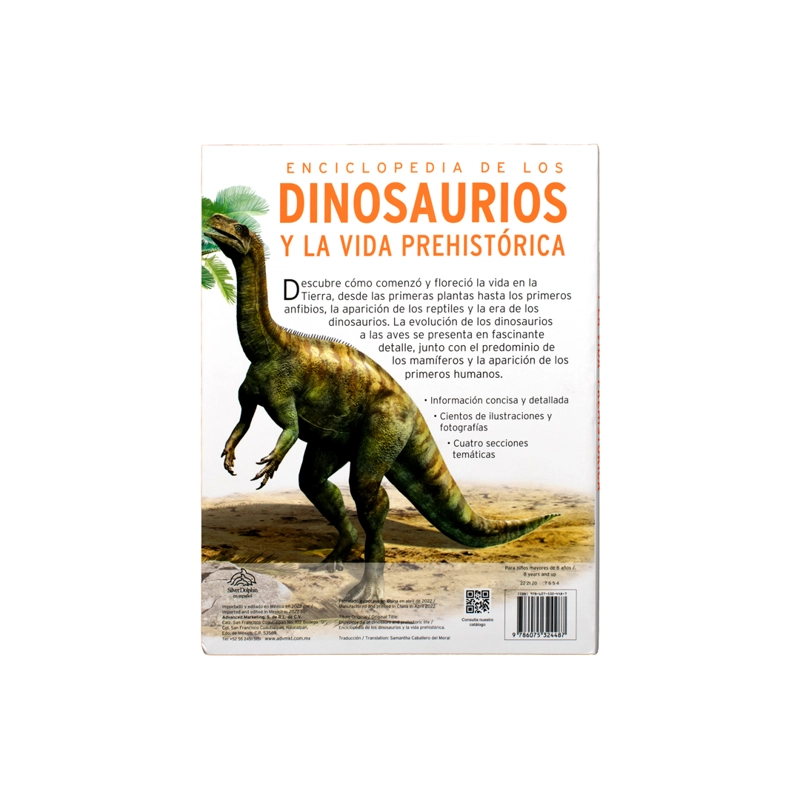 LIBRO ENCICLOPEDIA - DE LOS DINOSAURIOS Y LA VIDA PREHISTORICA - PARKER, STEVE - 3