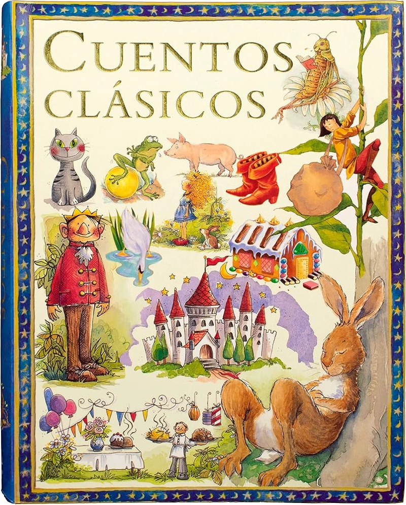 LIBRO CUENTOS CLASICOS - PARKER, VIC - 1