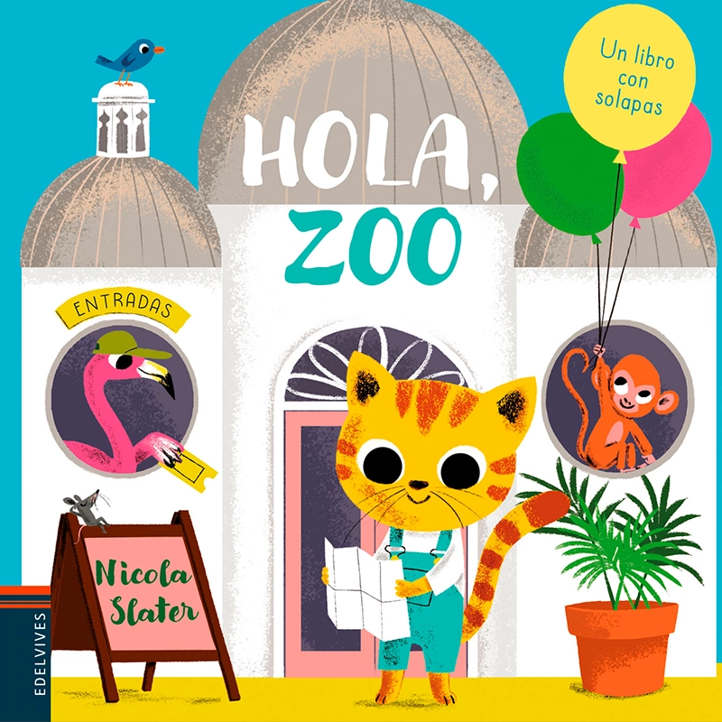 UN LIBRO CON SOLAPAS - HOLA, ZOO - 1