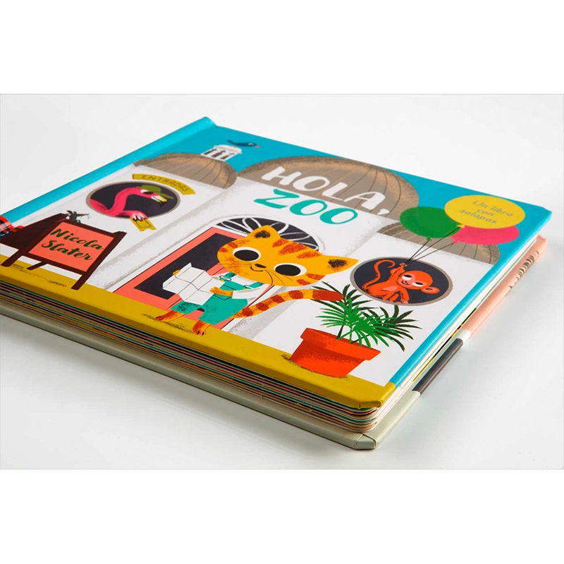 UN LIBRO CON SOLAPAS - HOLA, ZOO - 6