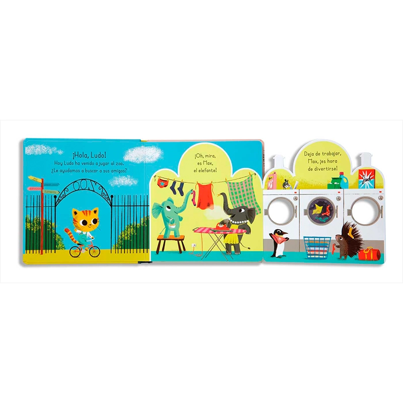 UN LIBRO CON SOLAPAS - HOLA, ZOO - 7