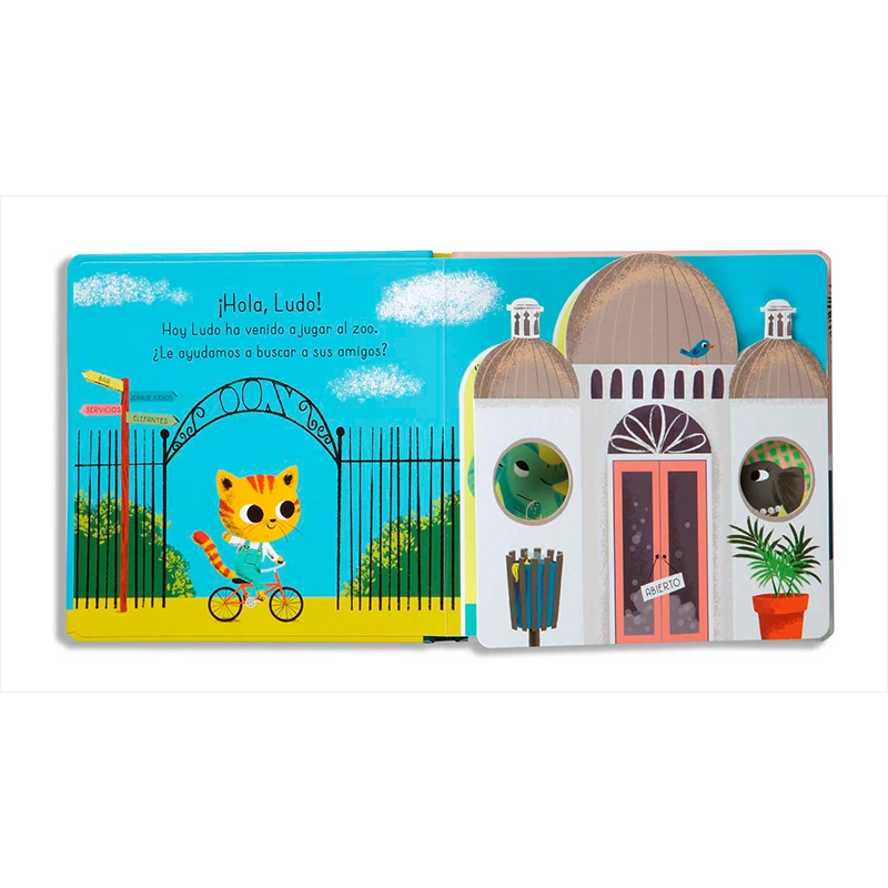 UN LIBRO CON SOLAPAS - HOLA, ZOO - 8