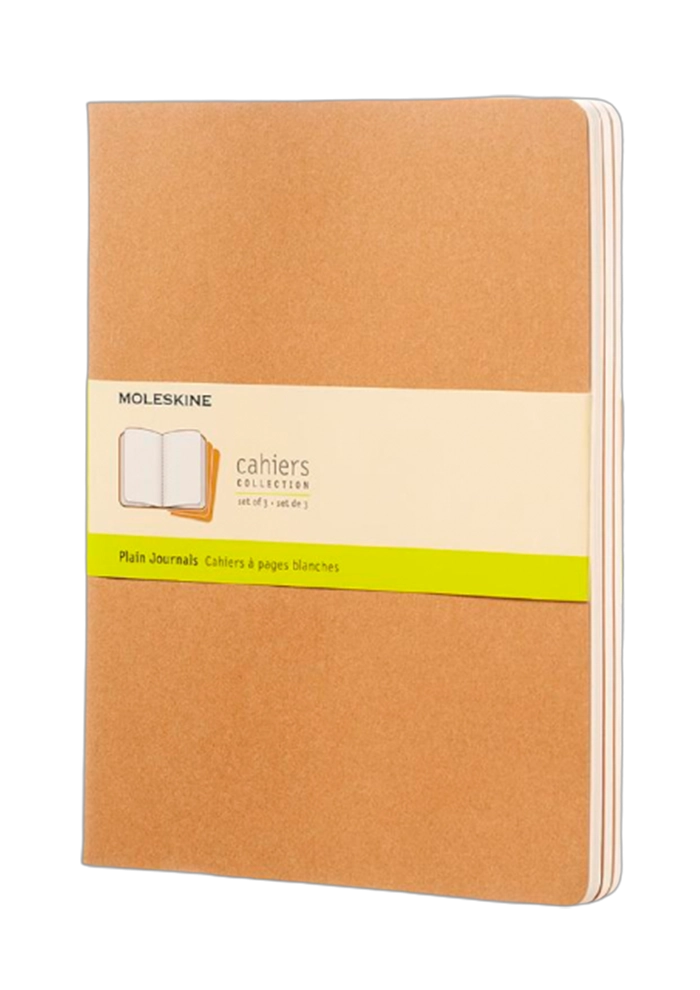 MOLESKINE LIBRETAS CAHIER. SET DE 3 / XL / LISA - 1