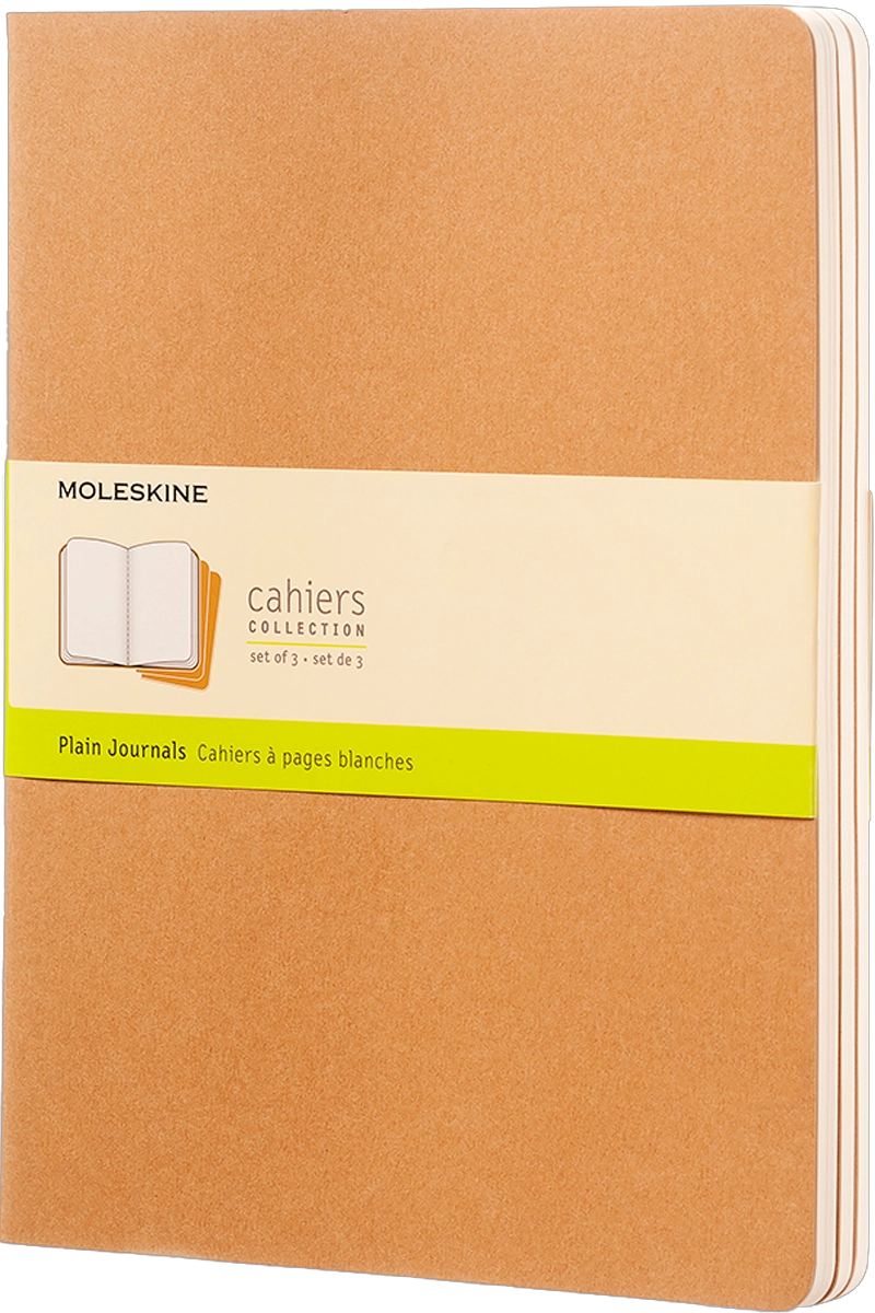 MOLESKINE LIBRETAS CAHIER. SET DE 3 / XL / LISA - 3