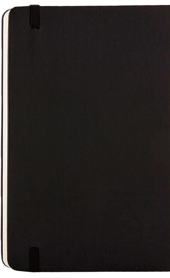 LIBRETA MOLESKINE CLASICA TAPA DURA NEGRA L LISA - 3