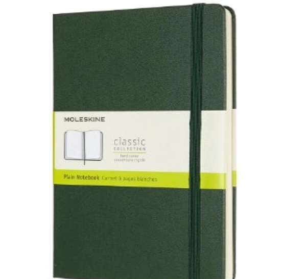 LIBRETA MOLESKINE CLASICA VERDE - 1
