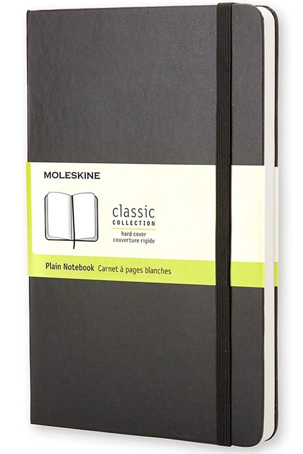 LIBRETA MOLESKINE CLASICA TAPA DURA NEGRA P LISA - 1