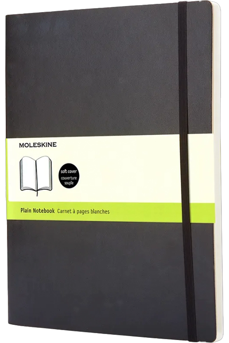 LIBRETA MOLESKINE CLASICA TAPA BLANDA NEGRA XL LISA - 3
