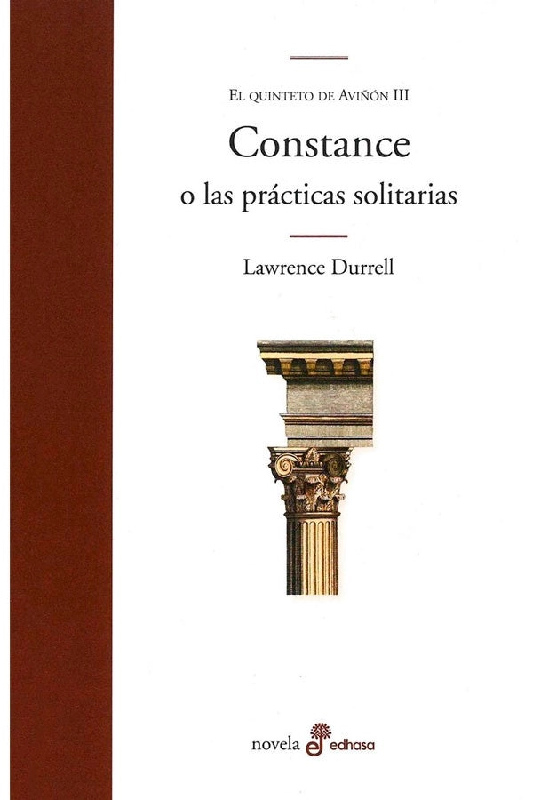 LIBRO CONSTANCE O LAS PRACTICAS SOLITARIAS - DURRELL, LAWRENCE - 5