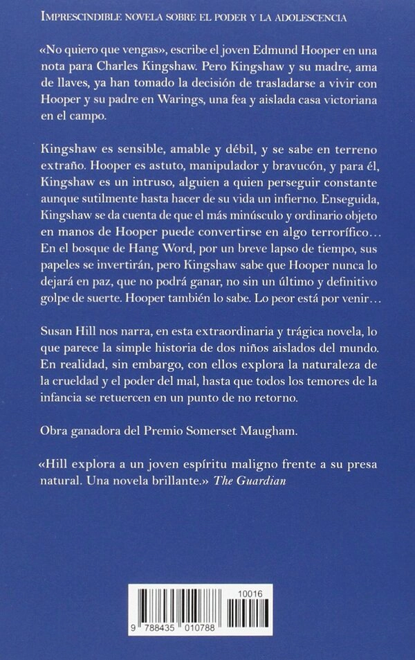 LIBRO YO SOY EL REY DEL CASTILLO - SUSAN HILL - 2