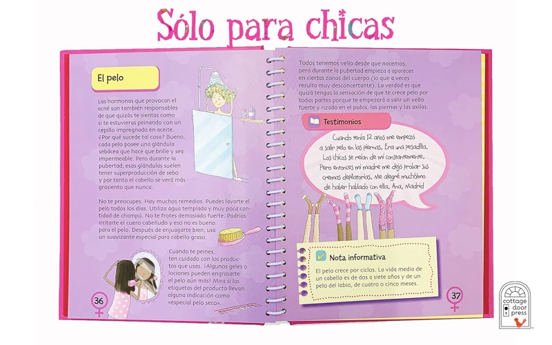 LIBRO SOLO PARA CHICAS - SARAH DELMEGE - 3