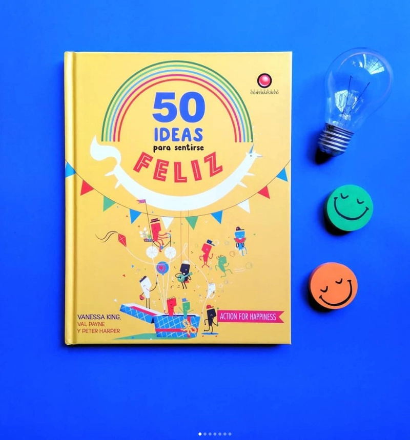LIBRO 50 IDEAS PARA SENTIRSE FELIZ - VANESSA KING - 5