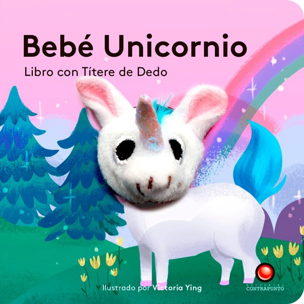 LIBRO CON TITERE DE DEDO - BEBE UNICORNIO - VICTORIA YING - 5