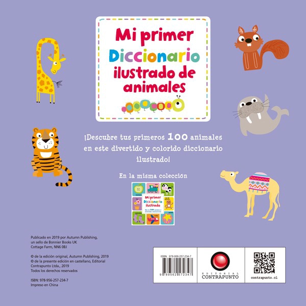 LIBRO MI PRIMER DICCIONARIO ILUSTRADO DE ANIMALES - MAXINE DAVENPORT - 5
