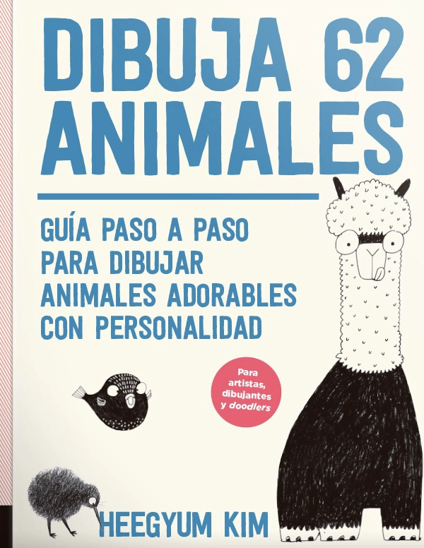 LIBRO DIBUJA 62 ANIMALES. GUIA PASO A PASO - HEEGYUM KIM - 1