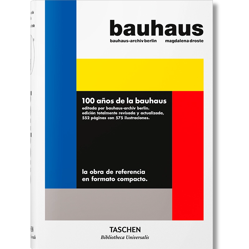 LIBRO BIBLIOTECA UNIVERSAL - BAUHAUS - MAGDALENA DROSTE - 1
