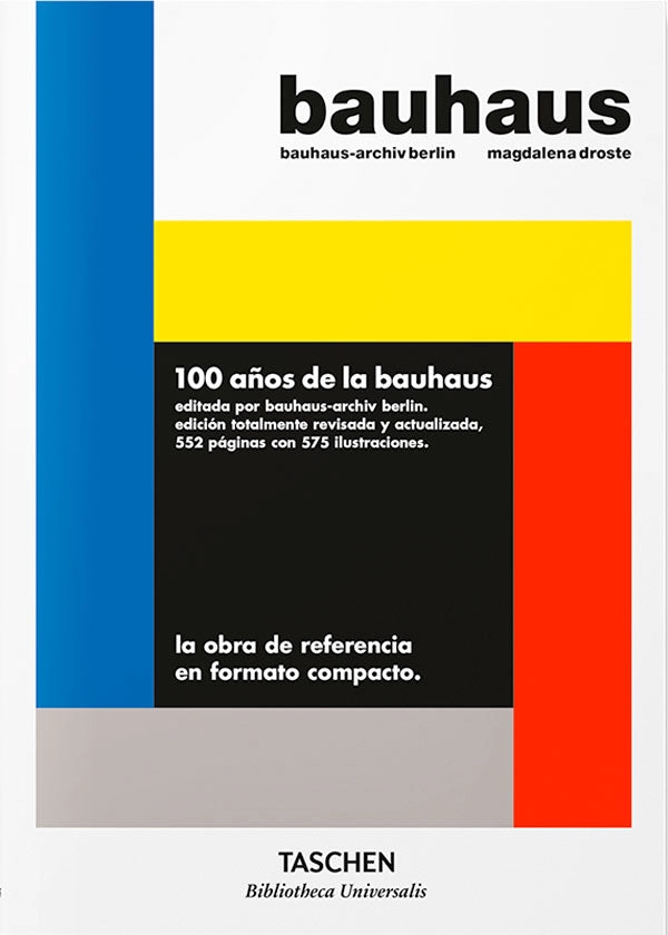 LIBRO BIBLIOTECA UNIVERSAL - BAUHAUS - MAGDALENA DROSTE - 5