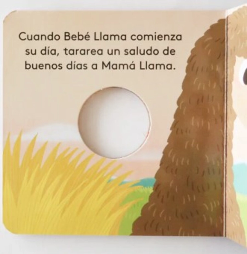 CON TITERE DE DEDO - BEBE  LLAMA - 3