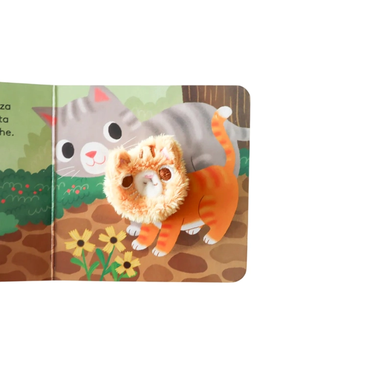 CON TITERE DE DEDO - BEBE  GATO - 3