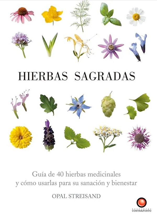 LIBRO GUÍAS SAGRADAS - HIERB..S SAGRADAS - OPAL STREISAND - 6