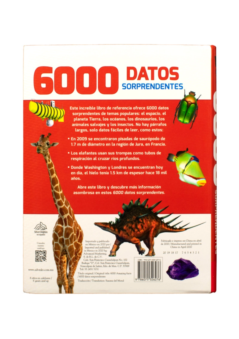 LIBRO 600 DATOS SORPRENDENTES - BELINDA GALLAGHER - 2