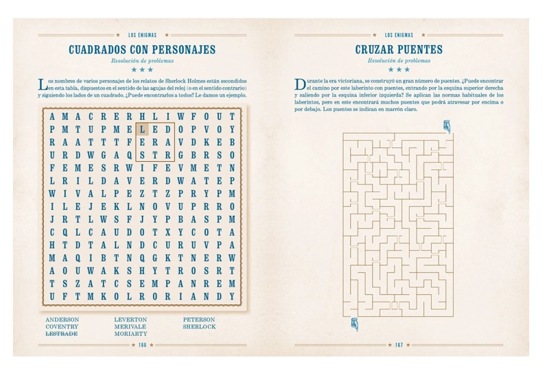SHERLOCK HOLMES. EL LIBRO DE LOS ENIGMAS - 4