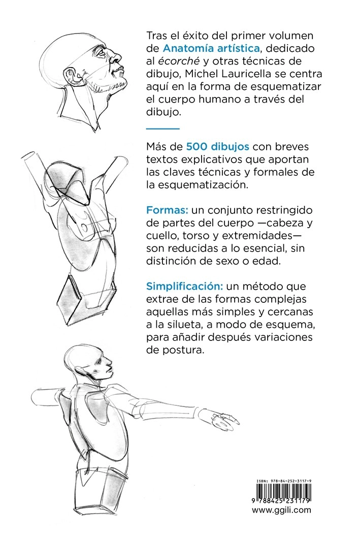 LIBRO ANATOMIA - ANATOMIA ARTISTICA 2 - MICHEL LAURICELLA - 5