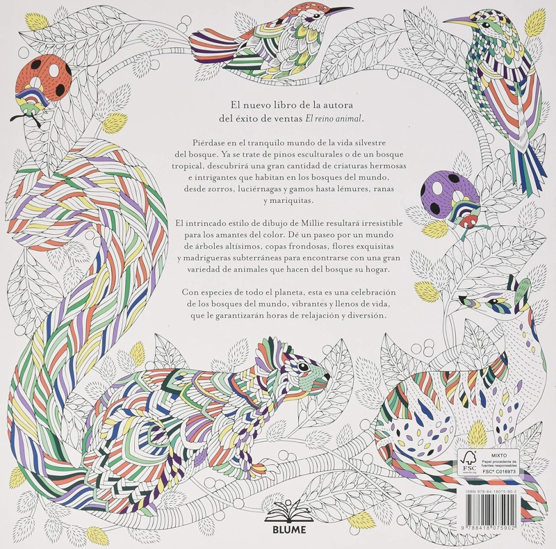 LIBRO EL BOSQUE SILVESTRE - MILLIE MAROTTA - 2