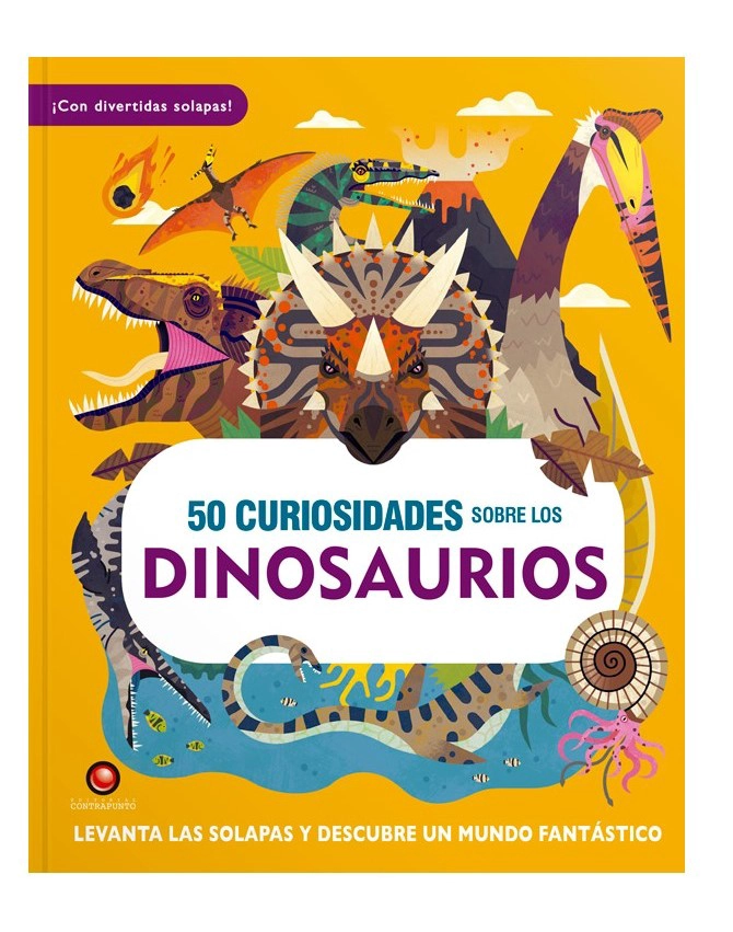LIBRO 50 CURIOSIDADES SOBRE LOS DINOSAURIOS - WILLIAM PETTY - 1