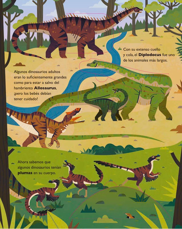 LIBRO 50 CURIOSIDADES SOBRE LOS DINOSAURIOS - WILLIAM PETTY - 9