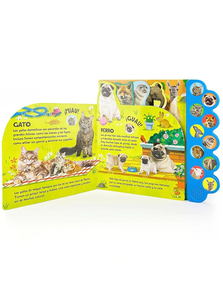 SONORO - 10 SONIDOS DE ANIMALES. ¡UJU! ¡MIAU! ¡GROAR! - 2