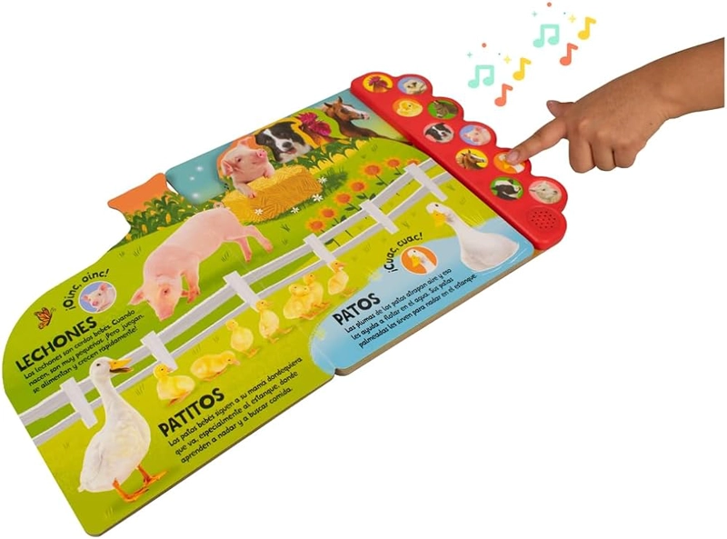 SONORO - 10 SONIDOS DE LA GRANJA. ¡CUAC! ¡MUU! ¡OINC! - 2