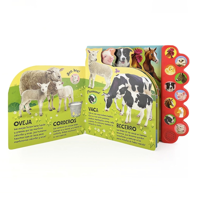 SONORO - 10 SONIDOS DE LA GRANJA. ¡CUAC! ¡MUU! ¡OINC! - 4
